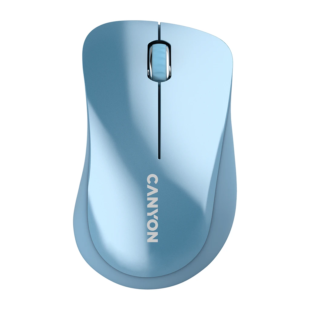 CANYON MW-11 2.4 GHz  Wireless mouse with 3 buttons DPI 1200 Battery:AAA*2pcs  Blue67*109*38mm - image 1