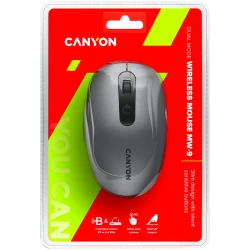 CANYON MW-9 2 in 1 Wireless optical mouse with 6 buttons DPI 800/1000/1200/1500 2 modeBT/ - thumbnail 5