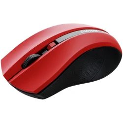 CANYON MW-5 2.4GHz wireless Optical Mouse with 4 buttons DPI 800/1200/1600 Red 122*69*40mm 0.067kg - thumbnail 2