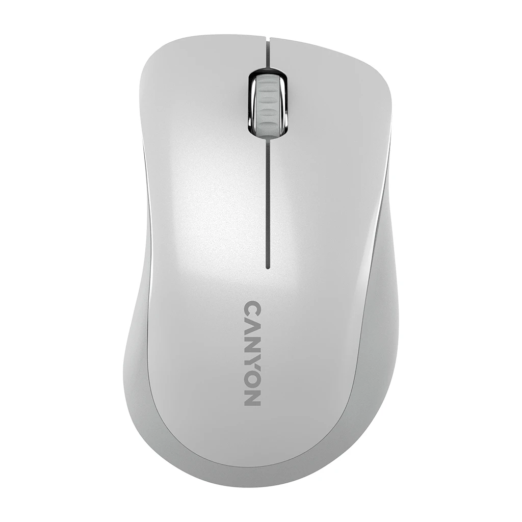 CANYON MW-11 2.4 GHz  Wireless mouse with 3 buttons DPI 1200 Battery:AAA*2pcs  pearl - image 1