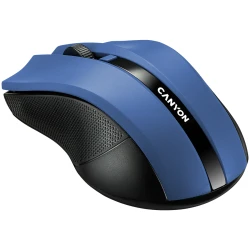 CANYON MW-5 2.4GHz wireless Optical Mouse with 4 buttons DPI 800/1200/1600 Blue 122*69*40mm 0.067kg - thumbnail 2