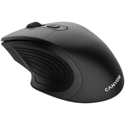 CANYON MW-15 2.4GHz Wireless Optical Mouse with 4 buttons DPI 800/1200/1600 Black 115*77*38mm 0.064kg - thumbnail 2