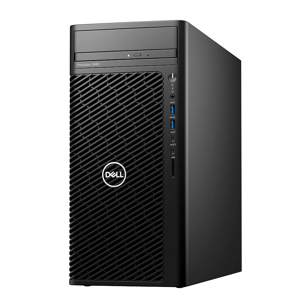 Dell Precision 3660 Workstation, i7-13700K, 32GB DDR5, 1TB SSD, DVDRW, Win11Pro, 3Y ProSupport - image 1