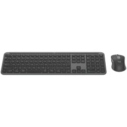 LOGITECH Signature Slim Combo MK950 – Bežična Tastatura i Miš, US International, 2.4GHz/BT, Graphite - thumbnail 2