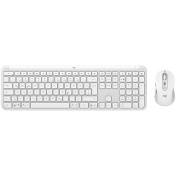 LOGITECH Tastatura i Miš Signature Slim Combo MK950 - Off White, US International, 2.4GHz/Bluetooth, Intnl - thumbnail 1