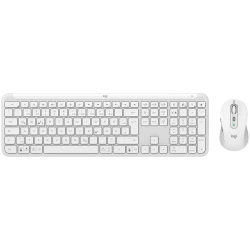 LOGITECH Tastatura i Miš Signature Slim Combo MK950 - Off White, US International, 2.4GHz/Bluetooth, Intnl - thumbnail 1