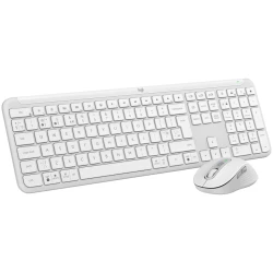 LOGITECH Tastatura i Miš Signature Slim Combo MK950 - Off White, US International, 2.4GHz/Bluetooth, Intnl - thumbnail 3