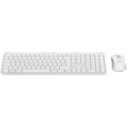 LOGITECH Tastatura i Miš Signature Slim Combo MK950 - Off White, US International, 2.4GHz/Bluetooth, Intnl - thumbnail 4