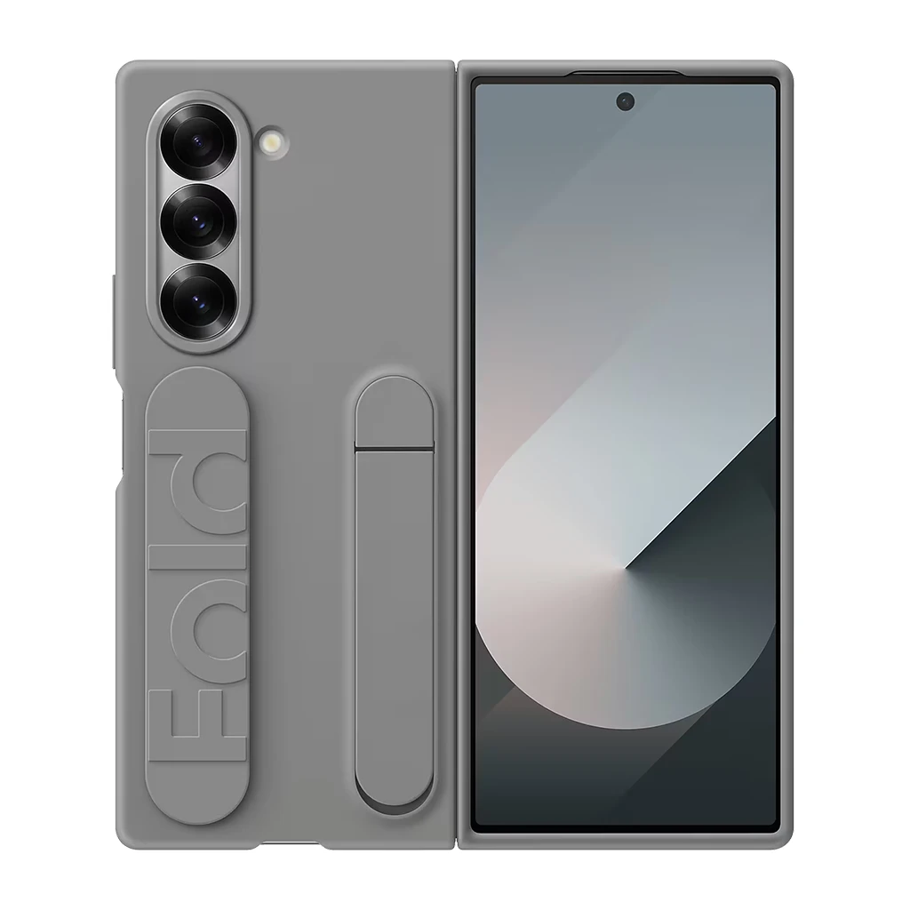 Samsung Galaxy Z Fold6 Silicone Case Gray - image 1