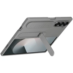 Samsung Galaxy Z Fold6 Silicone Case Gray - thumbnail 4
