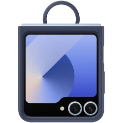 Samsung Galaxy Z Flip6 Silicone Case Navy - thumbnail 1