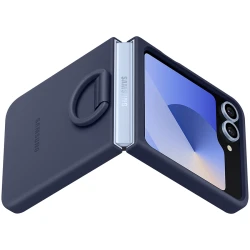 Samsung Galaxy Z Flip6 Silicone Case Navy - thumbnail 5