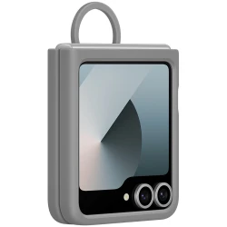 Samsung Galaxy Z Flip6 Silicone Case Gray - thumbnail 3