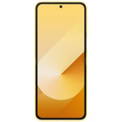 Samsung Galaxy Z Flip6 Silicone Case Yellow - thumbnail 2