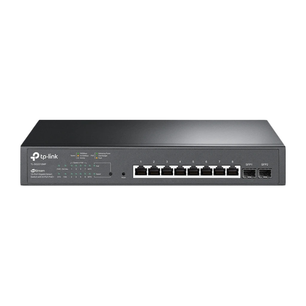 TP-Link SG2210MP Omada Pametni Gigabit Switch 10 Portova sa 8 PoE+ Portova - image 1