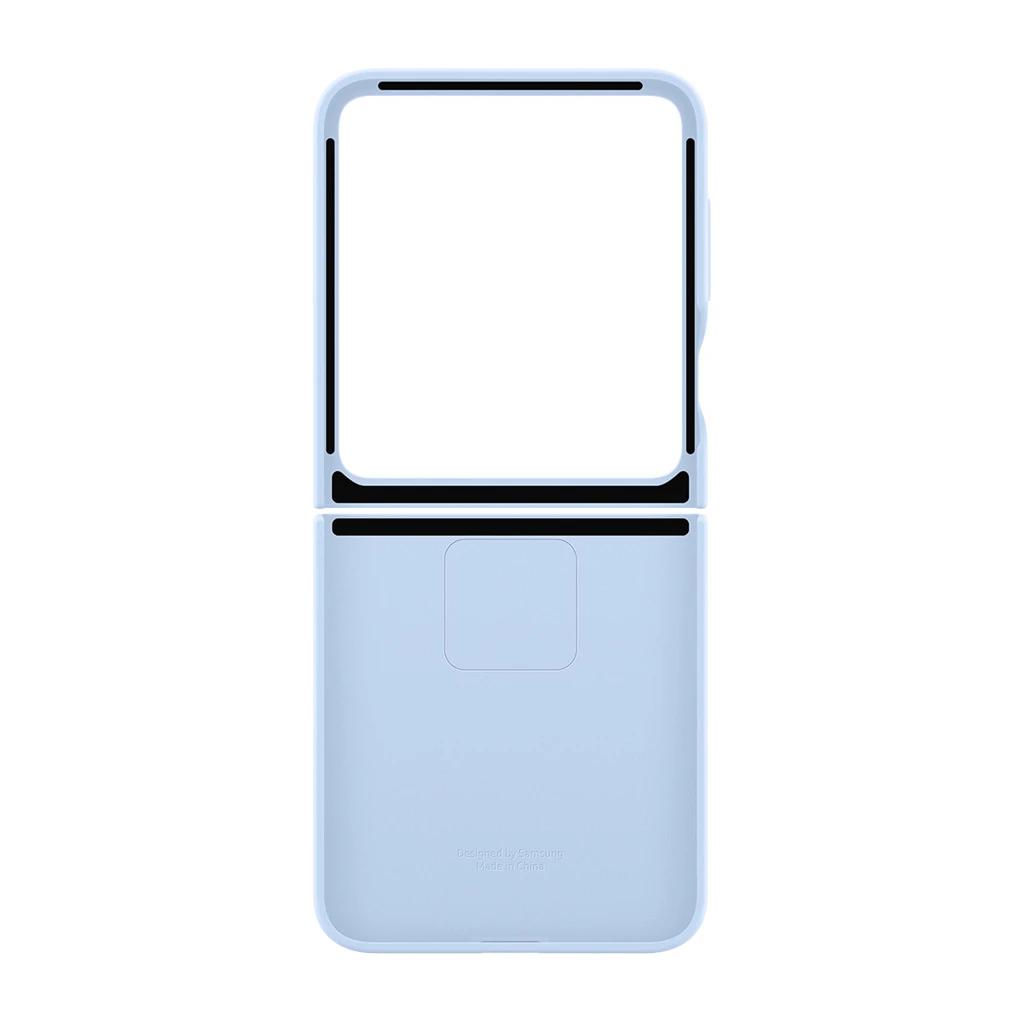Samsung Galaxy Z Flip6 Silicone Case Blue - image 1