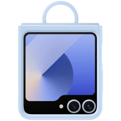 Samsung Galaxy Z Flip6 Silicone Case Blue - thumbnail 2