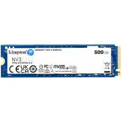 Kingston SSD 500GB NV3 M.2 2280 PCIe 4.0 NVMe SSD  EAN: 740617344806 - thumbnail 1