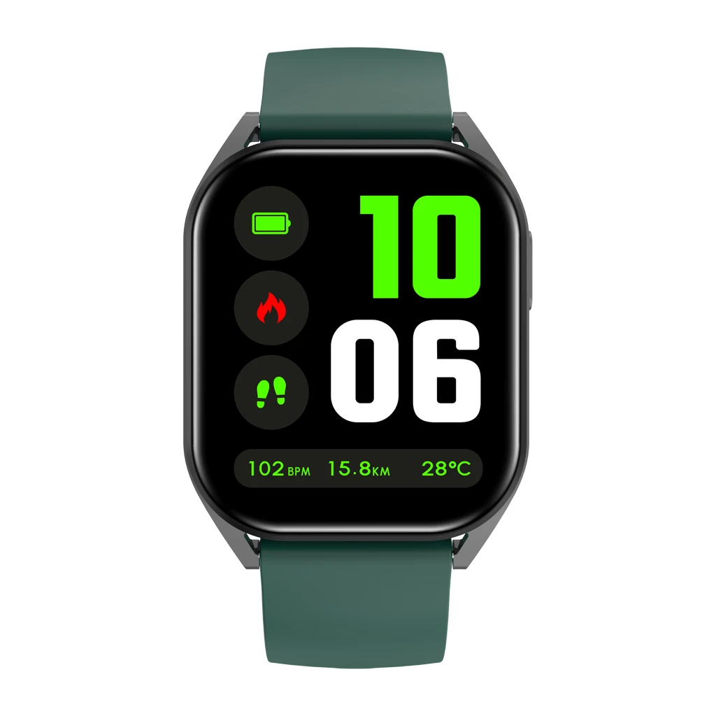 CANYON smart watch Chatter SW-58 BT-CALL Black Green - image 1