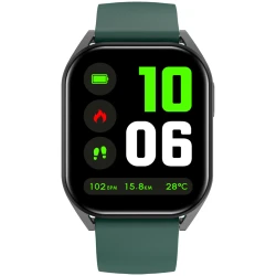 CANYON smart watch Chatter SW-58 BT-CALL Black Green - thumbnail 1