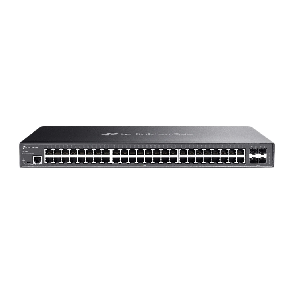 TP-Link SG3452 Omada 48-Port Gigabit L2+ Managed Switch, 4 SFP Slotova, VLAN, QoS, ERPS, Zero-Touch Provisioning - image 1
