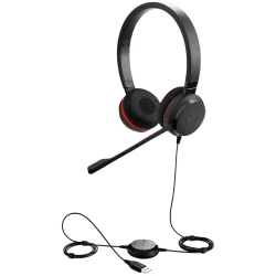 JABRA EVOLVE 30 II UC Stereo USB Headband Noise cancelling USB and 3.5 connectivity with - thumbnail 4