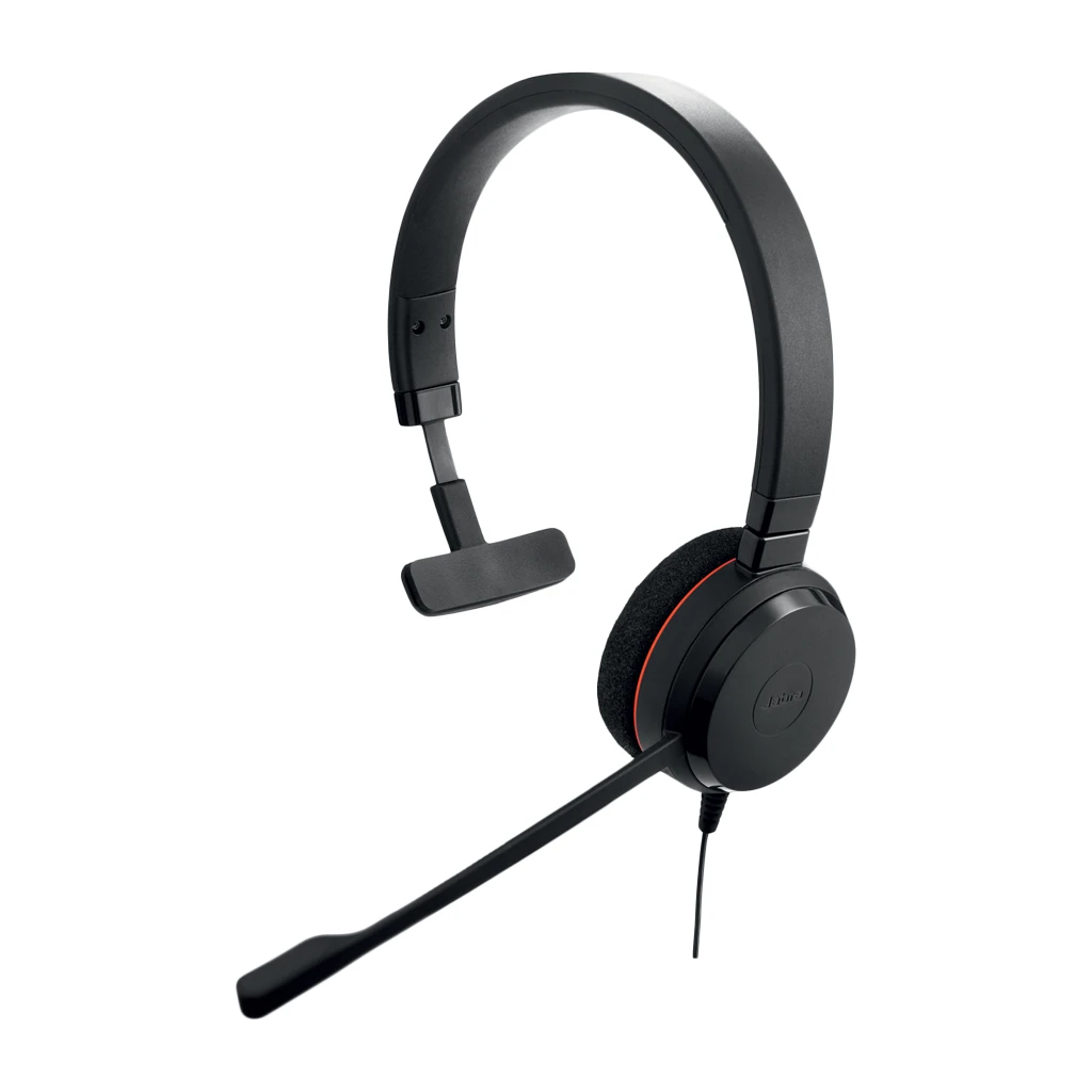 JABRA EVOLVE 20 MS Mono USB Headband Noise cancellingUSB connector with mute-button and volume control - image 1