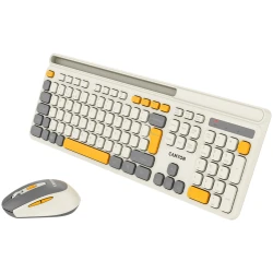 CANYON HSET-W5 EN/AD Keyboard+Mouse AAA+AA Wireless Beige - thumbnail 3