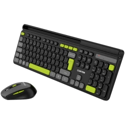 CANYON HSET-W5 EN/AD Keyboard+Mouse AAA+AA Wireless Black - thumbnail 5