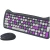 CANYON HSET-W6 EN/AD Keyboard+Mouse Kitty Edition AAA+АА Wireless Violet - thumbnail 3