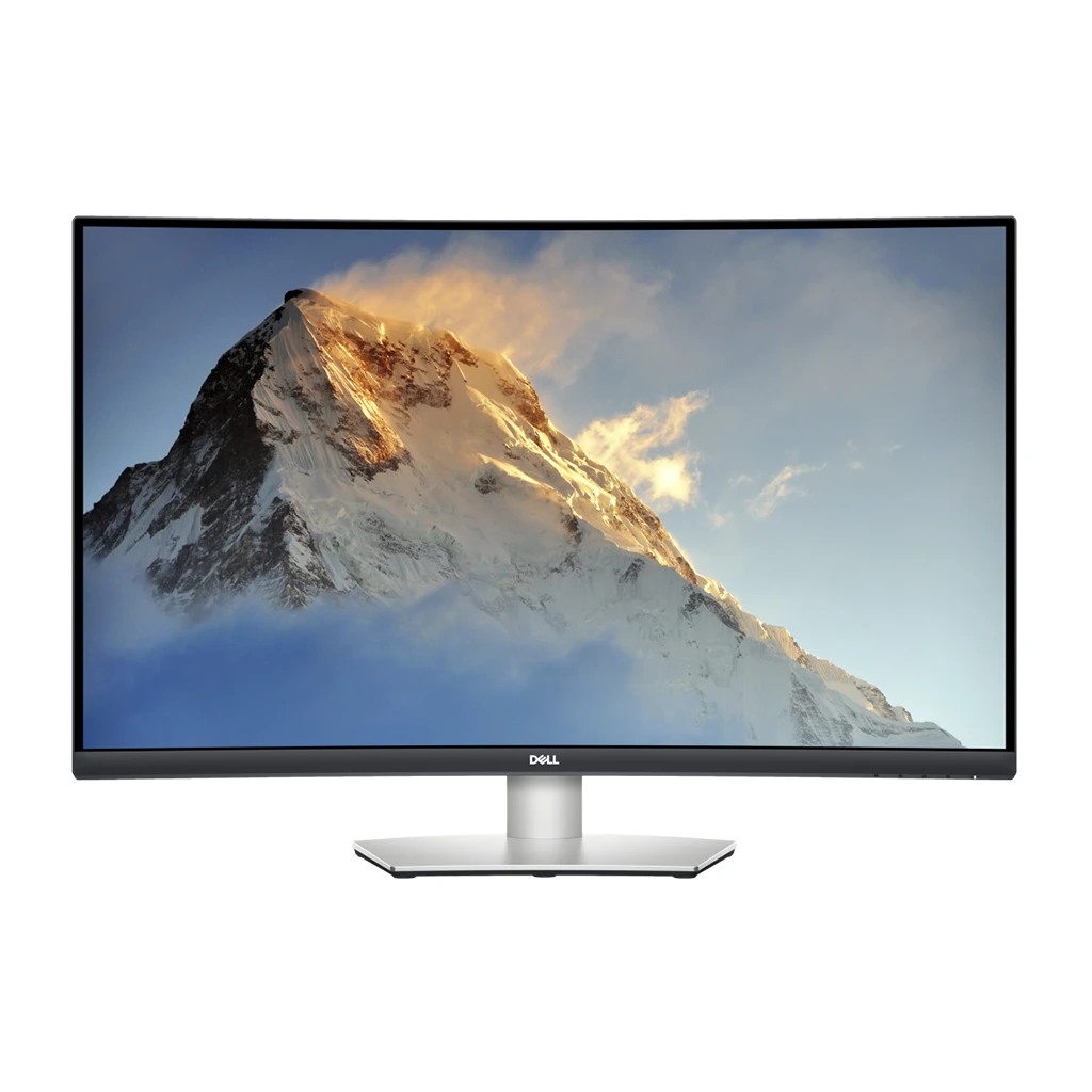 Dell Monitor S3221QSA Curved 32" 4K UHD Monitor, Speakers, Tilt/Height Adjust, VA Panel - image 1