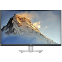 Dell Monitor S3221QSA Curved 32" 4K UHD Monitor, Speakers, Tilt/Height Adjust, VA Panel - thumbnail 1