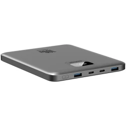 CANYON power bank PB-2008 LED FLAT 20000 mAh PD100W QC3.0 Dark Grey - thumbnail 4