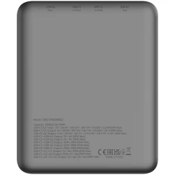 CANYON power bank PB-2008 LED FLAT 20000 mAh PD100W QC3.0 Dark Grey - thumbnail 6
