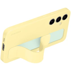Samsung Galaxy S24 FE Standing Grip Case Yellow - Zaštita i Praktičnost - thumbnail 2