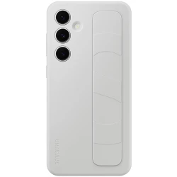 Samsung Galaxy S24 FE Standing Grip Case Gray - Savršena zaštita i ergonomski dizajn - thumbnail 1