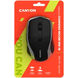 CANYON MW-19 2.4GHz Wireless Rechargeable Mouse with Pixart sensor 6keys Silent switch for right/left keysAdd - thumbnail 5