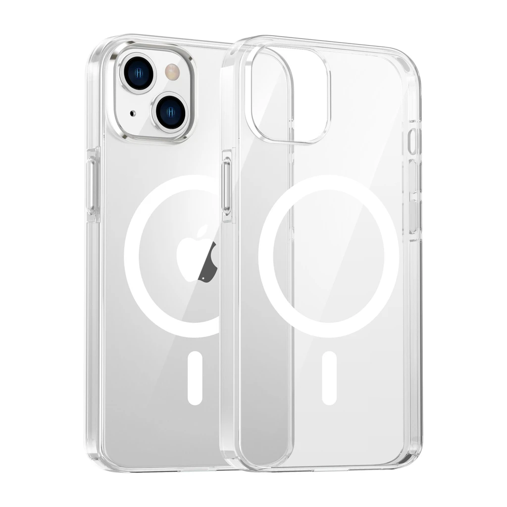 Dviced Magsafe iPhone 15 clear case - White - image 1