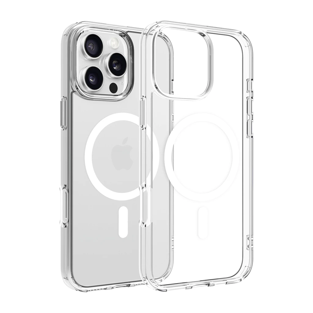Dviced Magsafe iPhone 16 Pro Max clear case - White - image 1