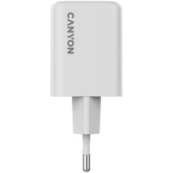 CANYON charger CU45AC GaN 45W 1xPD 1xQC EU White - thumbnail 2