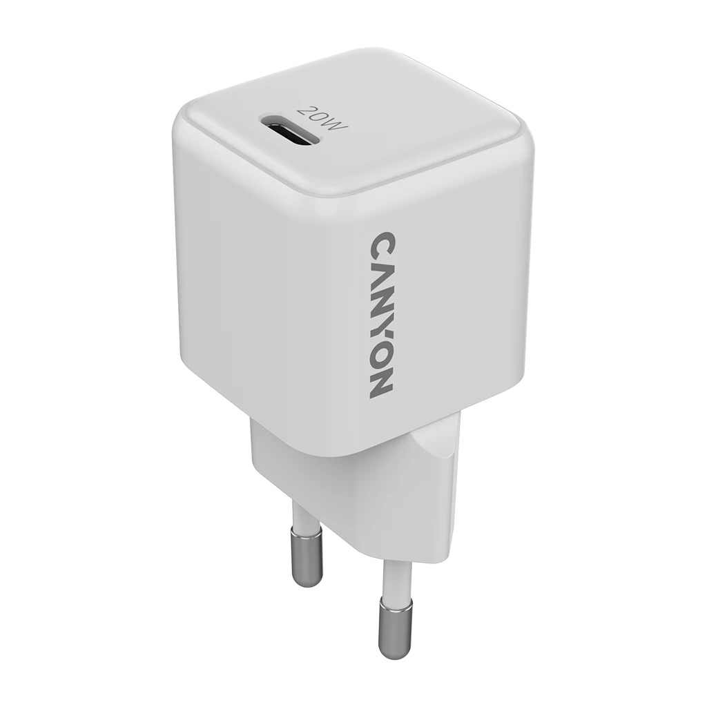 CANYON charger CU20C GaN 20W 1xPD EU White - image 1