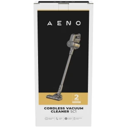 AENO Cordless vacuum cleaner SC1: electric turbo brush LED lighted brush resizable and easy to - thumbnail 4