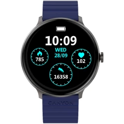 CANYON Smart Watch Jacky SW-69 Plavo-Žuti - Živopisan, Multifunkcionalni Pametni Sat - thumbnail 1