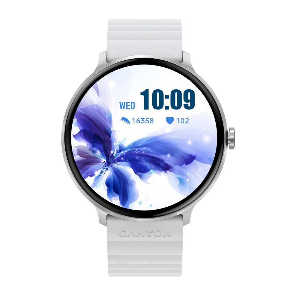 CANYON Smart Watch Jacky SW-69 Bijelo-Plavi - Stilski, Multifunkcionalni Pametni Sat - image 1