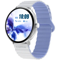 CANYON Smart Watch Jacky SW-69 Bijelo-Plavi - Stilski, Multifunkcionalni Pametni Sat - thumbnail 2
