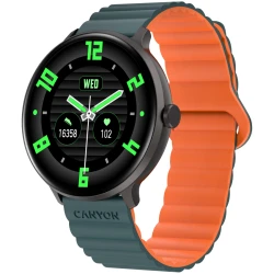 CANYON Pametni Sat Jacky SW-69 Green Orange - Stylish, Multifunctional Wearable - thumbnail 2