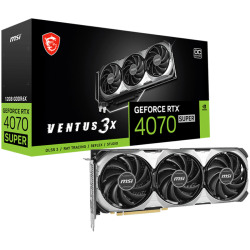 MSI Grafička Karta Nvidia GeForce RTX 4070 SUPER 12G VENTUS 3X OC - 12GB GDDR6X, 3xDP, Overclocked - thumbnail 1