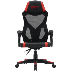 CANYON gaming chair Flow MCH01 Mesh Black Red - thumbnail 1