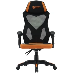 CANYON Gaming Stolica Wave MCH02 - Mrežasta, Crno-Narandžasta, Ergonomska - thumbnail 1