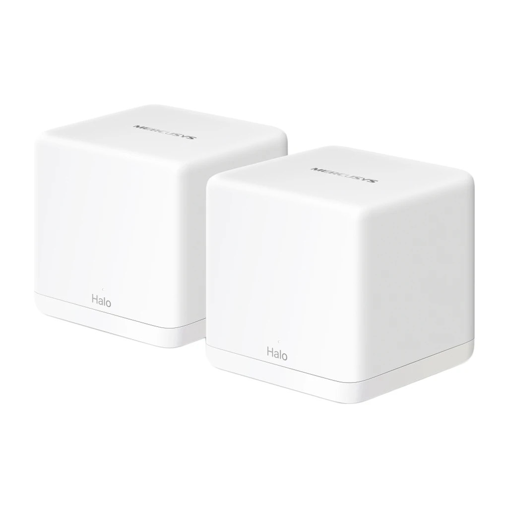 Mercusys Halo H60X 2-Pack AX1500 Whole Home Mesh Wi-Fi 6 System2-pack: 1× Halo H60XR + - image 1